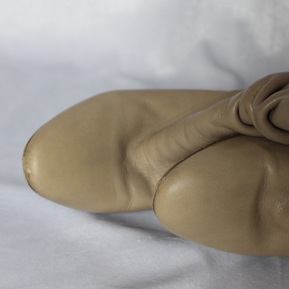 Zara Leather Slouch Boots - Picture 4 of 6